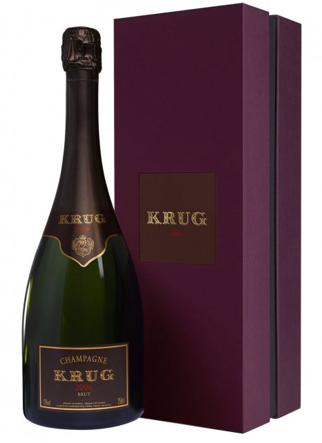 Krug Vintage 2006 en coffret