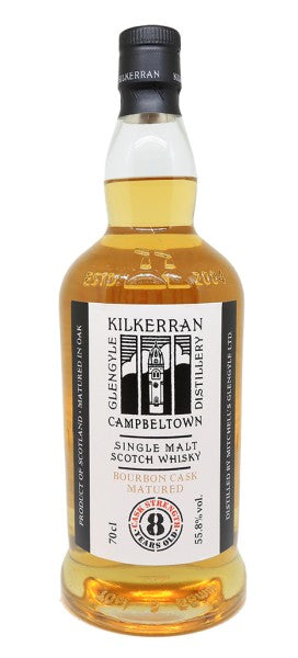 Kilkerran 8 ans Bourbon Brut de fût